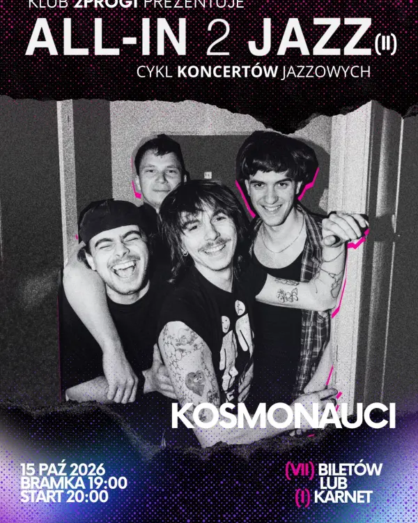 All in 2 Jazz (II) - plakat: Kosmonauci